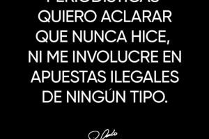 mk体育官方-帕雷德斯回应赌球传闻：我从未进行过任何形式的非法赌球